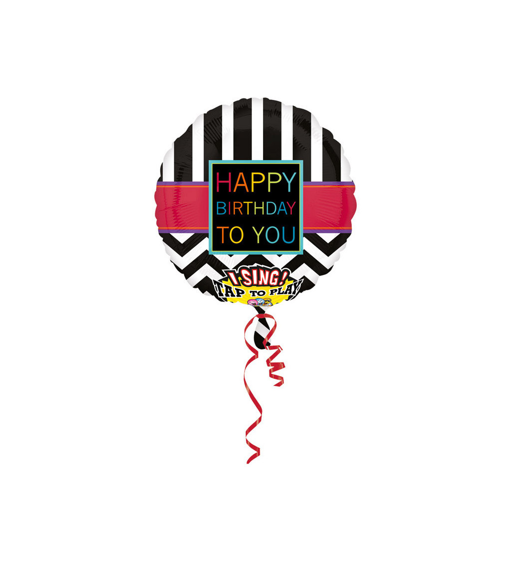 Spievajúci balónik - happy birthday to you