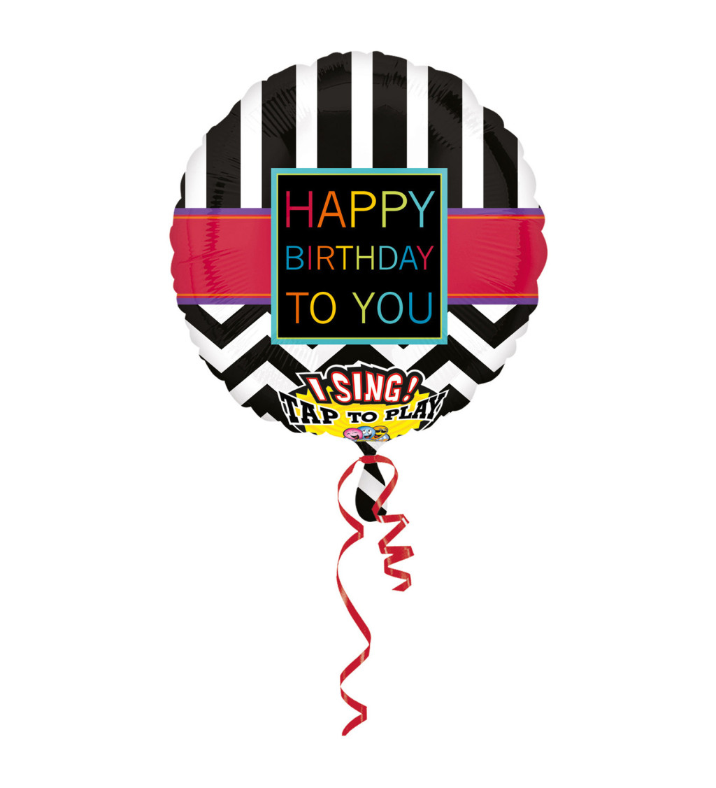 Spievajúci balónik - happy birthday to you