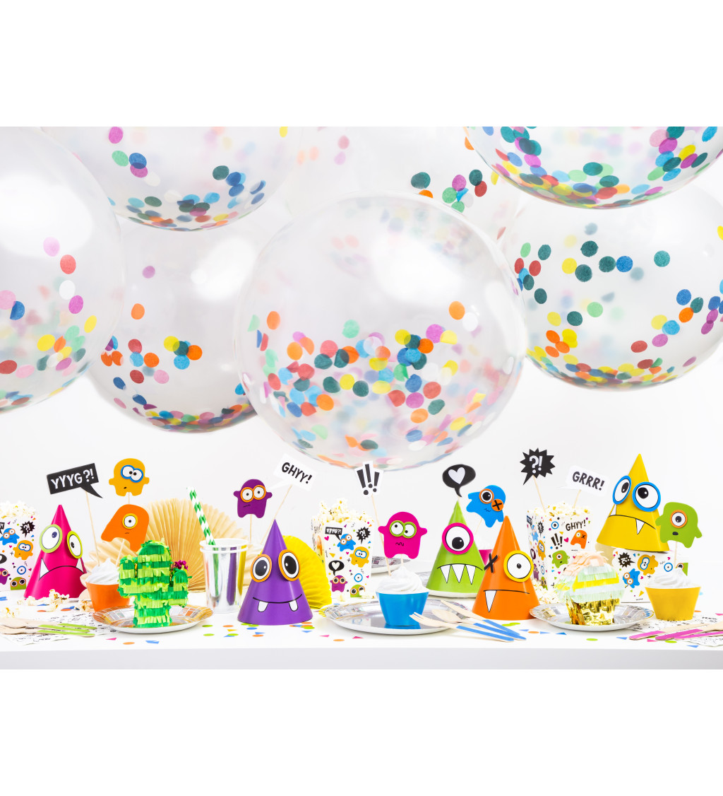 Balónik s konfetami