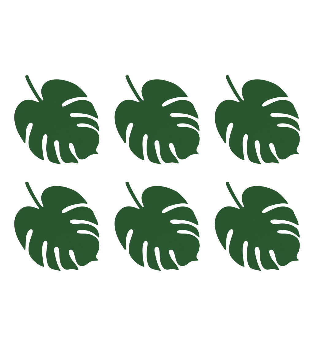 Dekoračné listy Aloha
