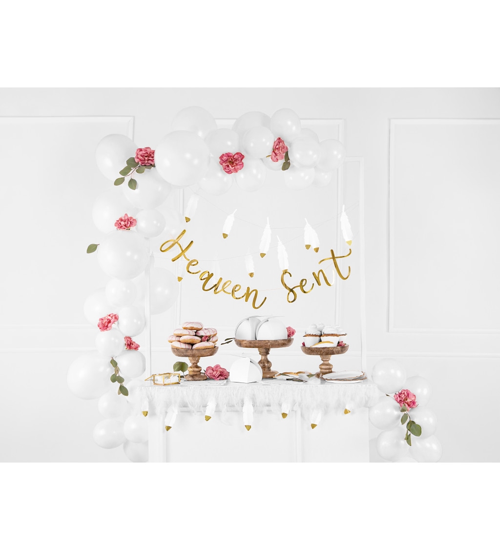 Biele zlaté tanieriky