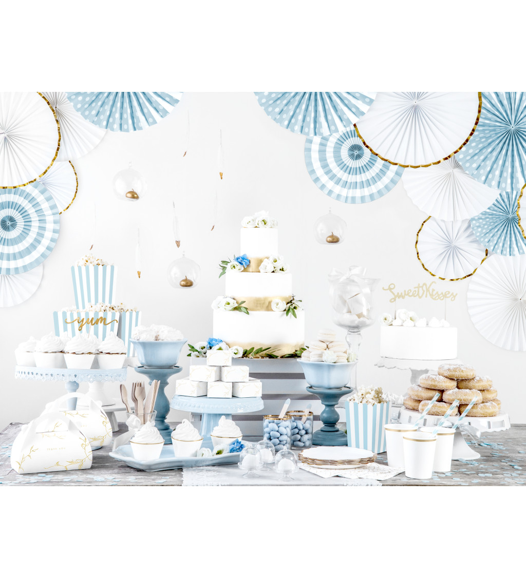 Biele zlaté tanieriky