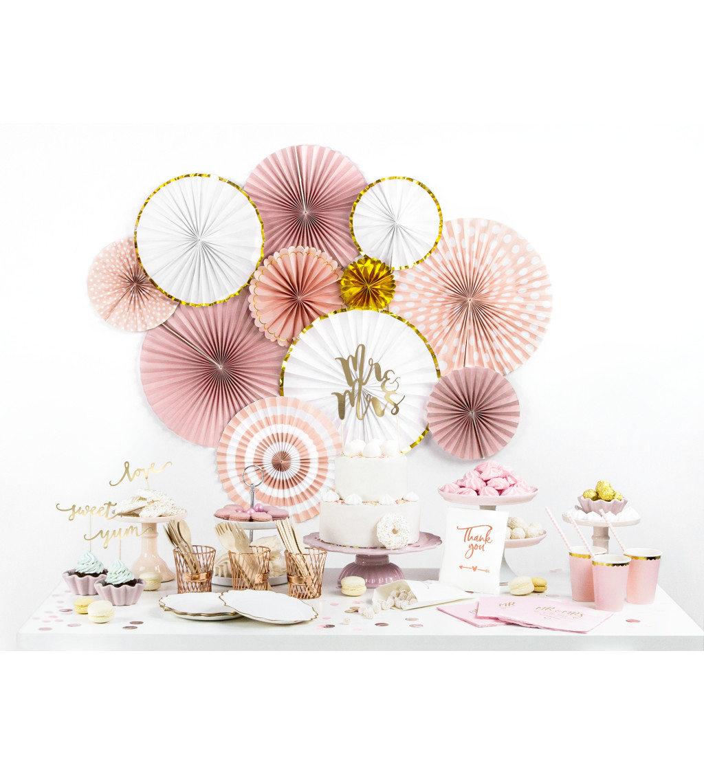 Biele zlaté tanieriky