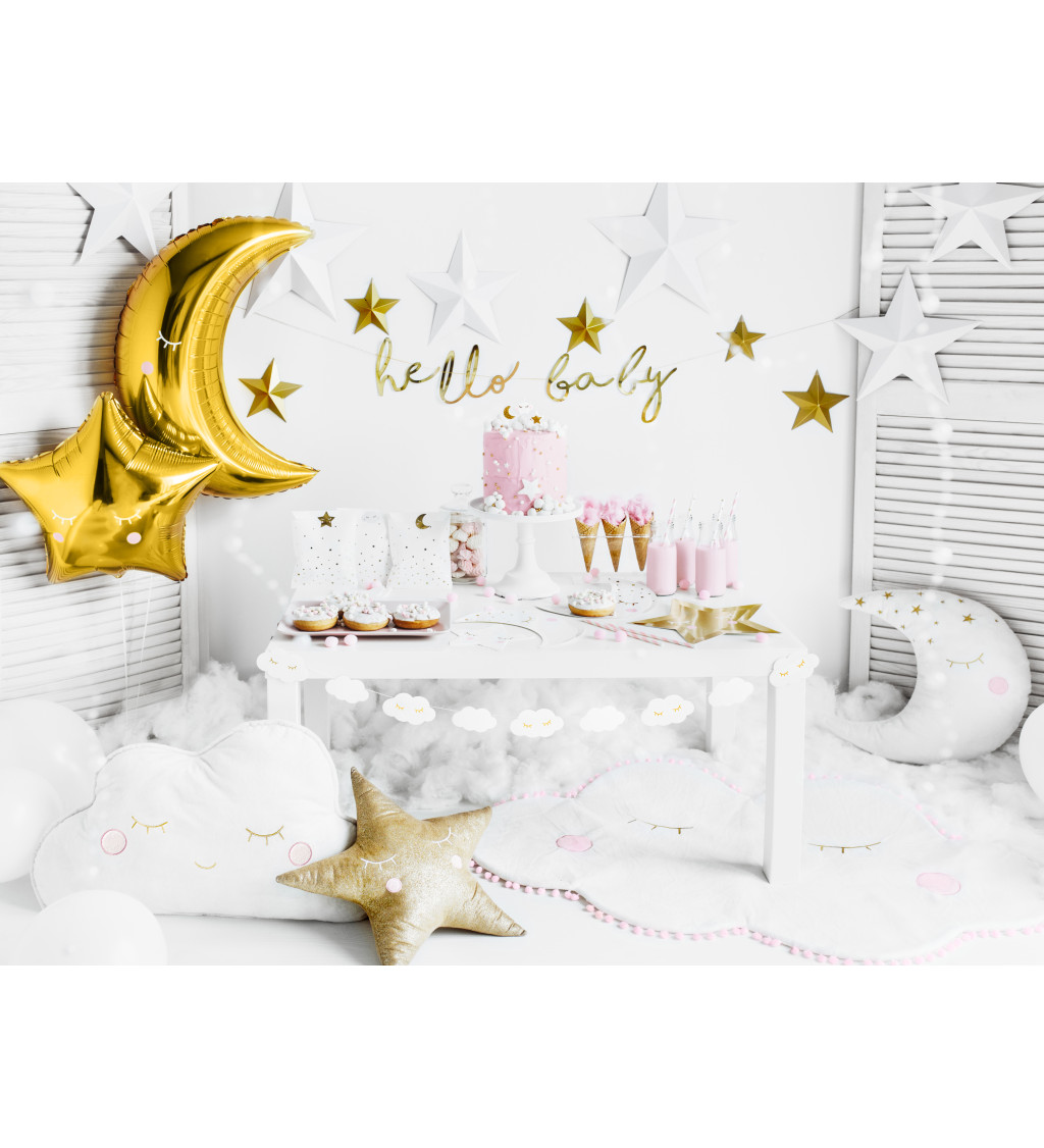 Fóliový balónik mesačik