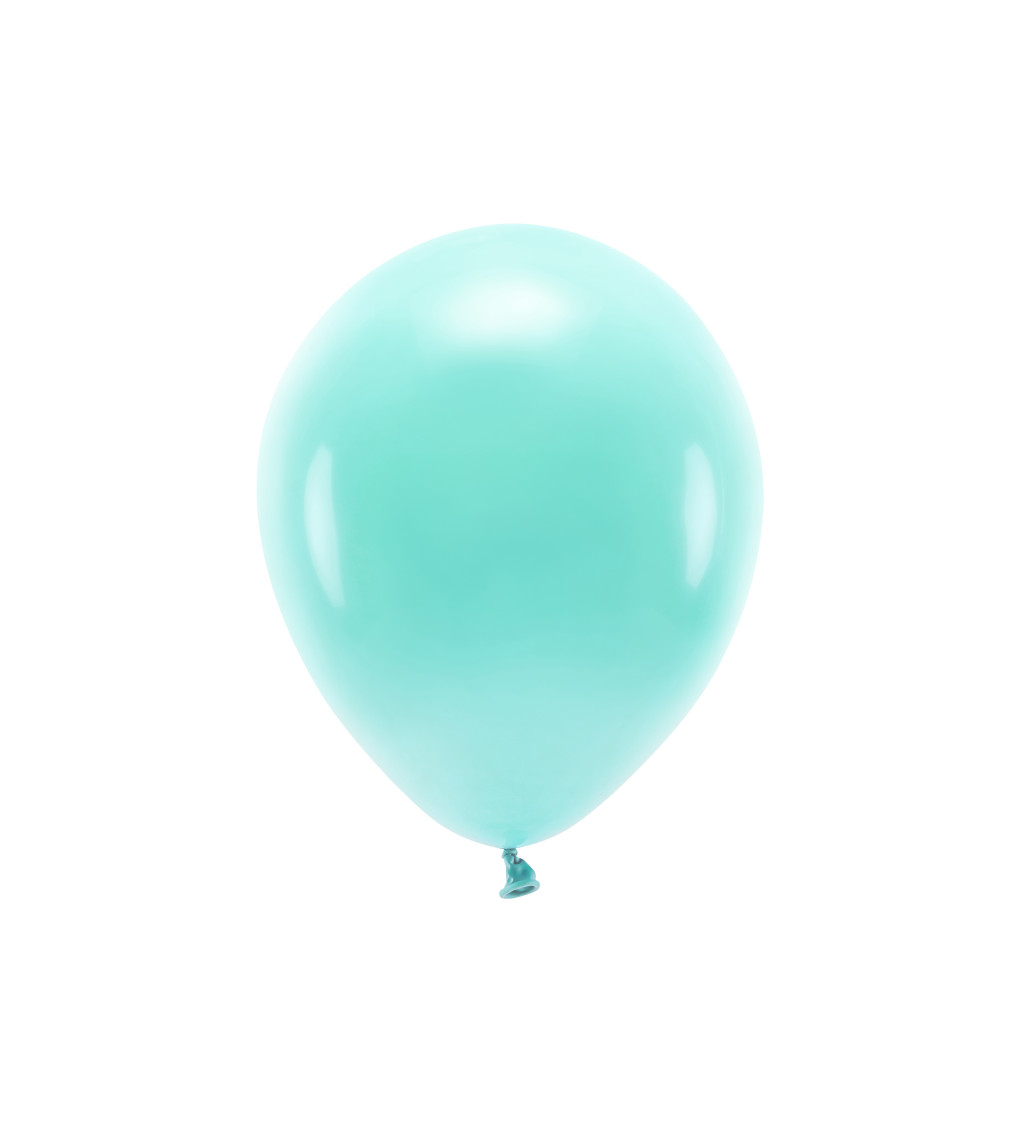Latexové balóniky eco pastelové mentolové 30 cm 10 ks