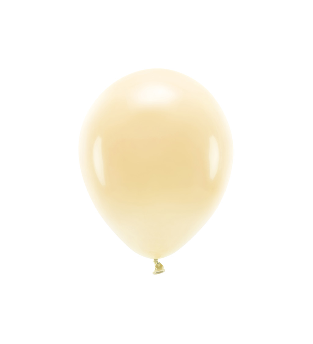 Latexové balóniky eco pastelové broskyňové 30 cm 10 ks