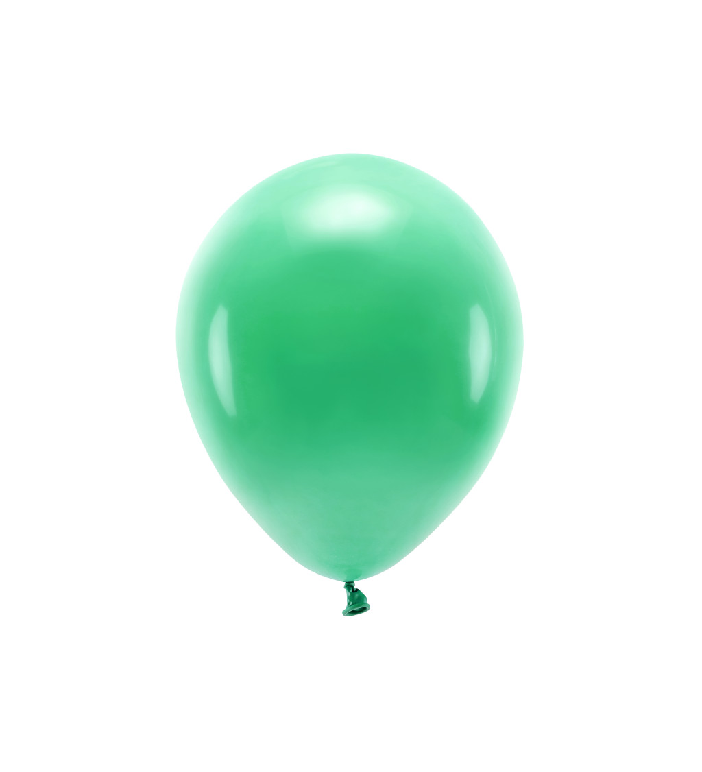 Latexové balóniky eco pastelové zelené 30 cm 10 ks