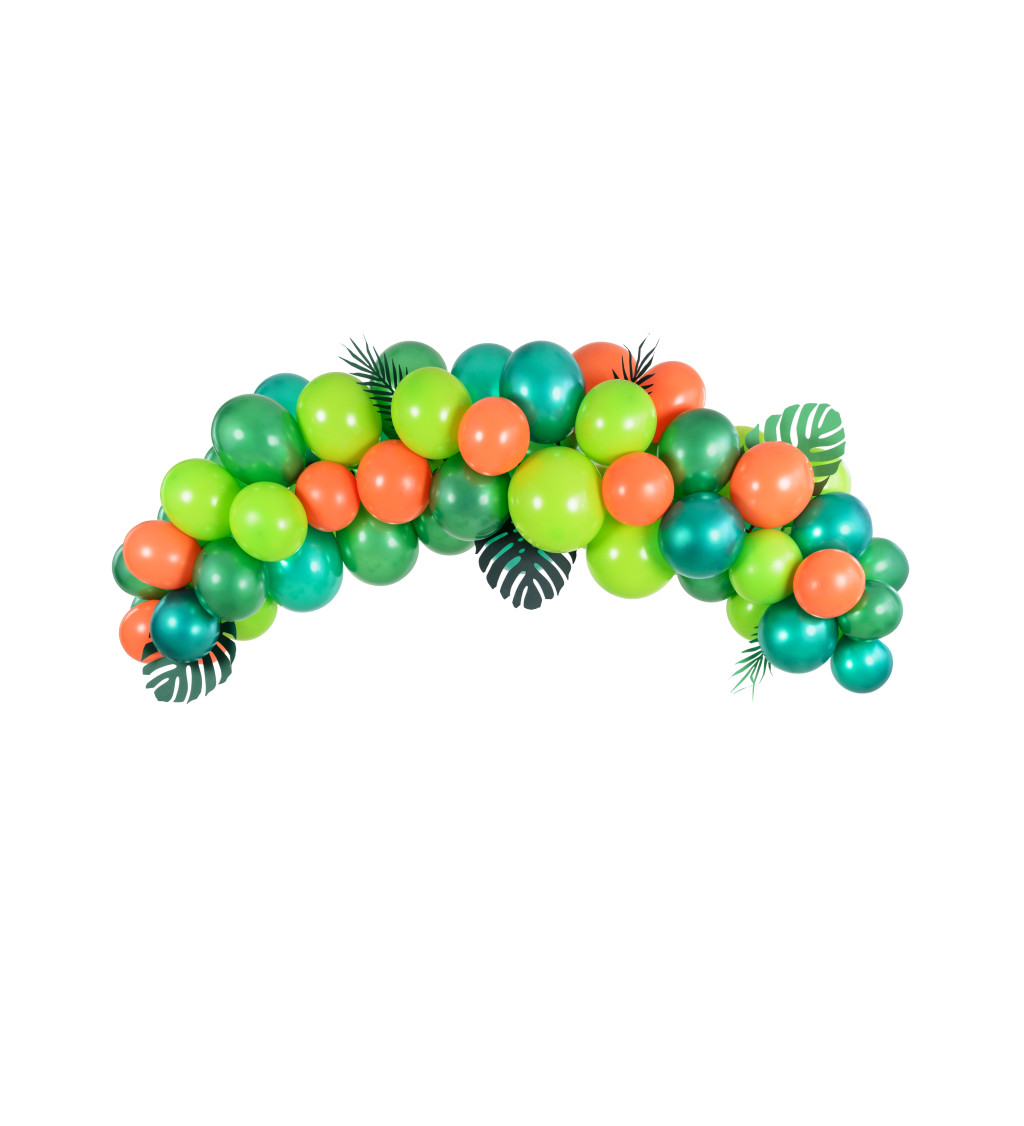 Latexové balóniky eco pastelové oranžové 30 cm 10 ks