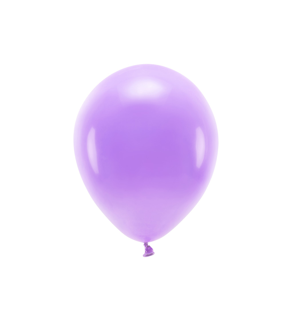 Latexové balóny eco pastelové fialové 30 cm 10 ks