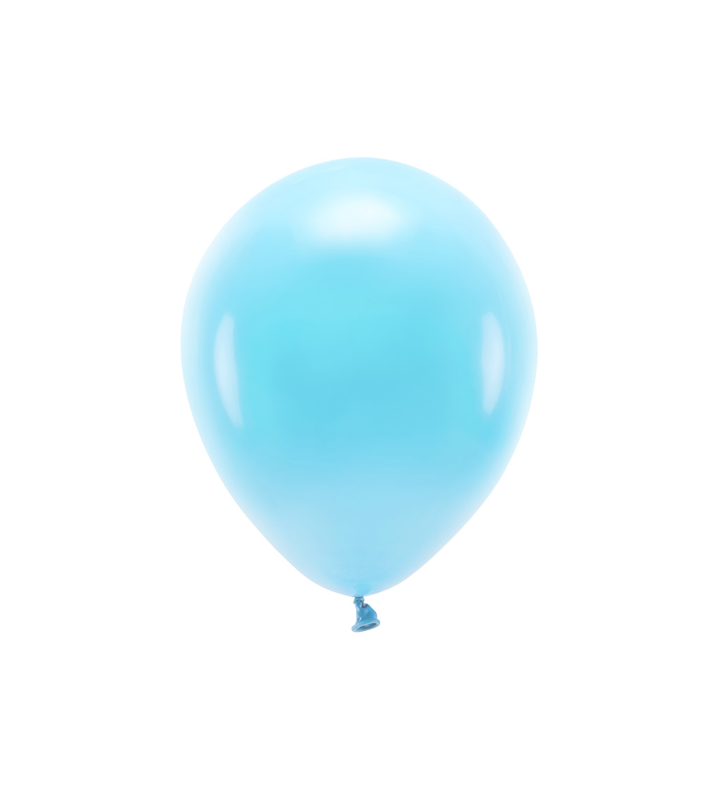 Latexové balóniky eco pastelové svetlomodré 30 cm 10 ks