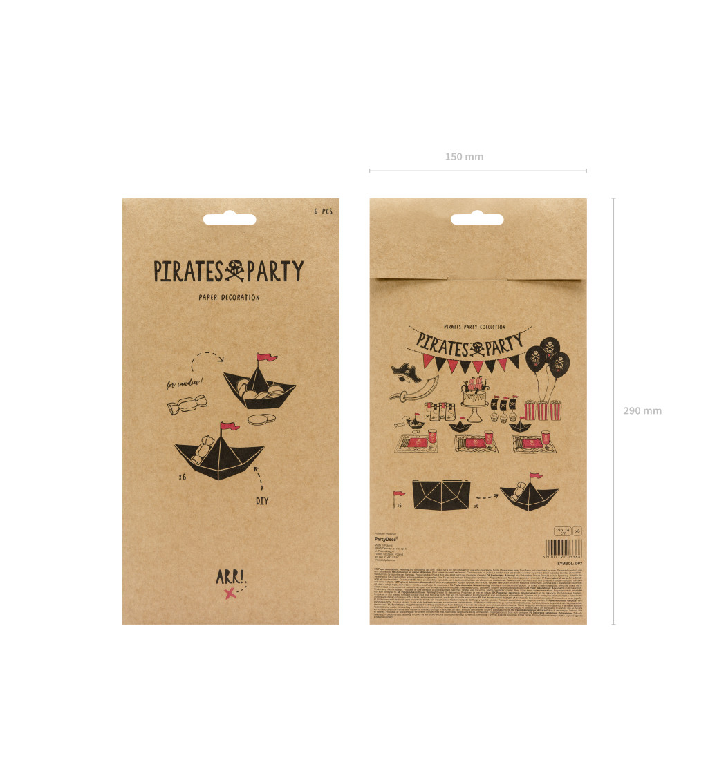 Pirátska sada sladkostí