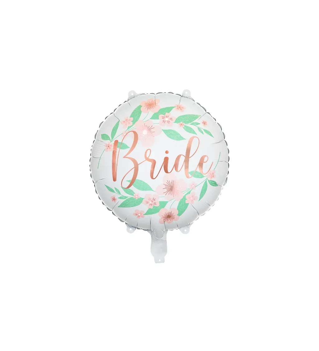 Fóliový balónik Flower Bride