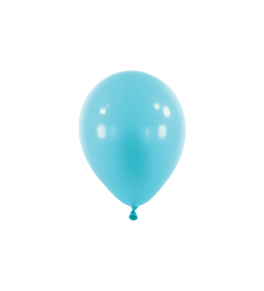 Latexové balóniky 35 cm karibsky modré, 50 ks