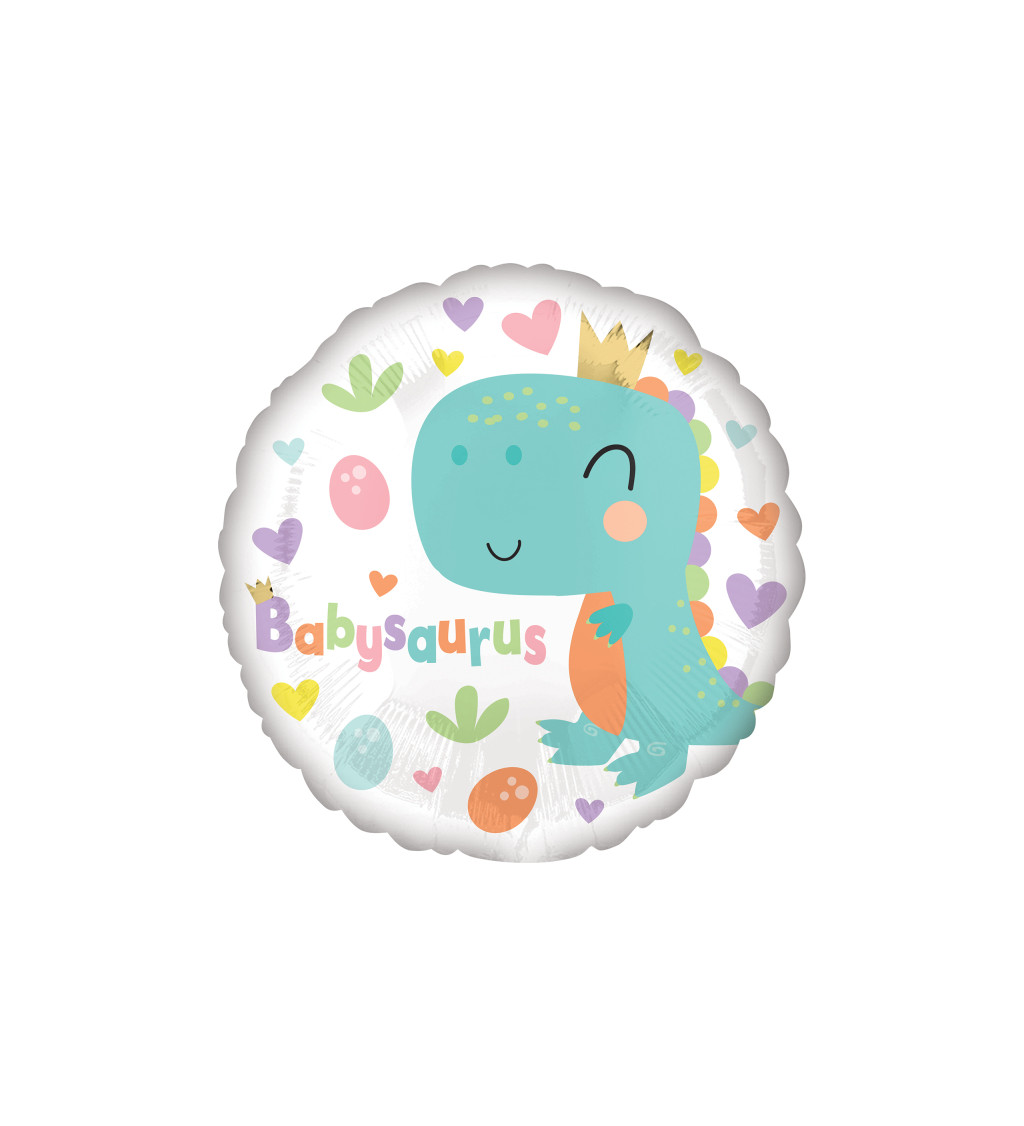 Fóliový balón Babysaurus