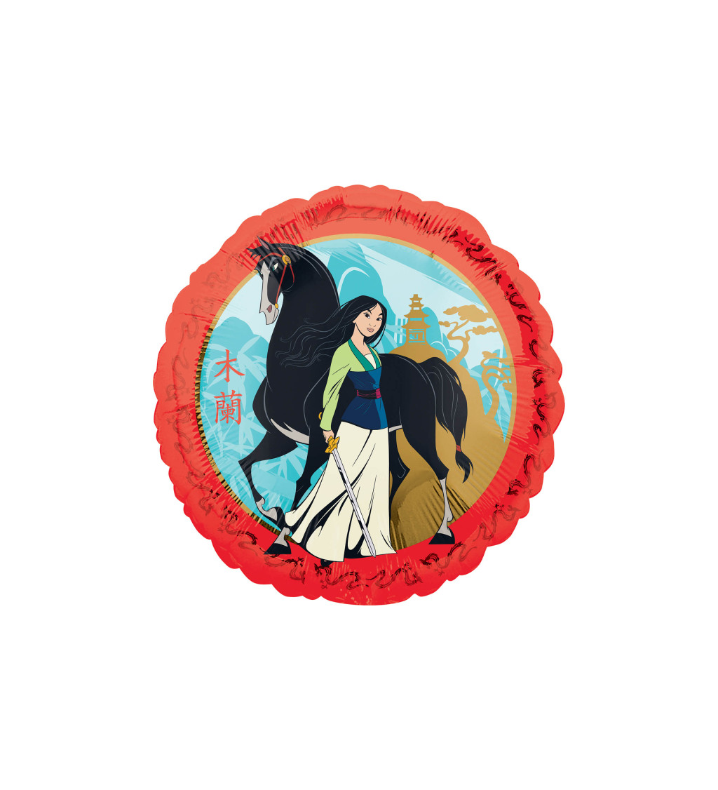 Fóliový balón Mulan