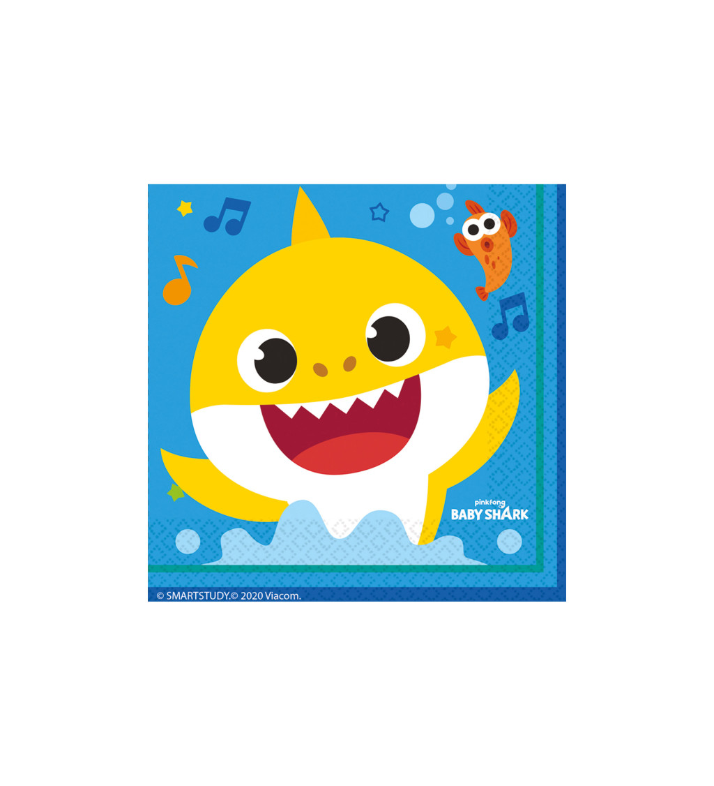 Obrúsky - baby shark