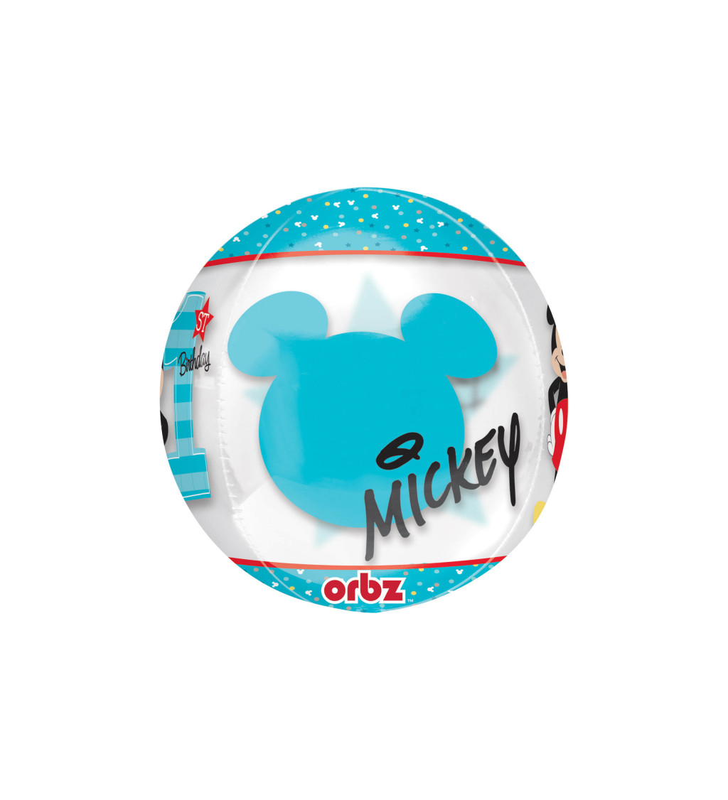 Balónek - prvé narodeniny, Mickey mouse