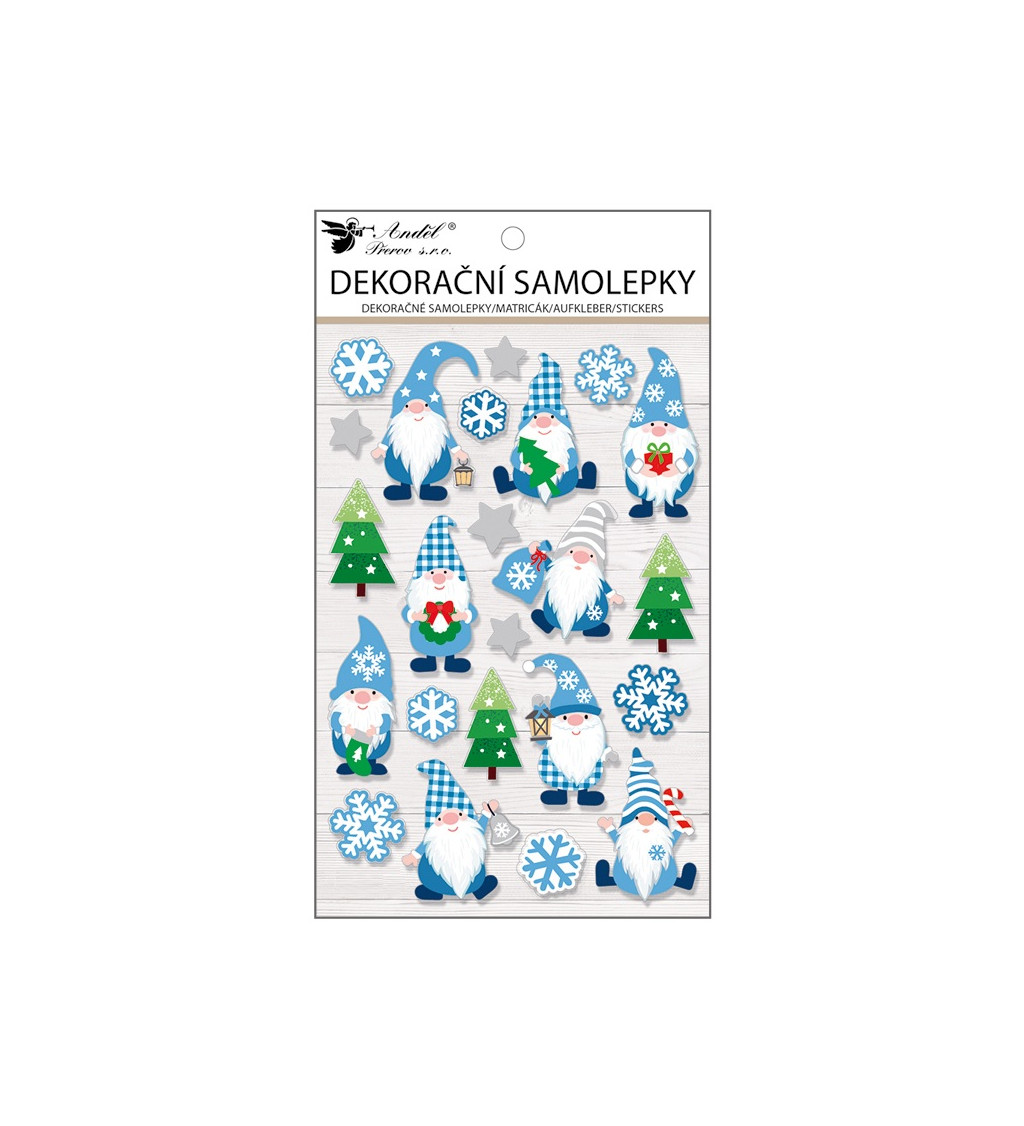 Vyskakovacie samolepky škriatkovia