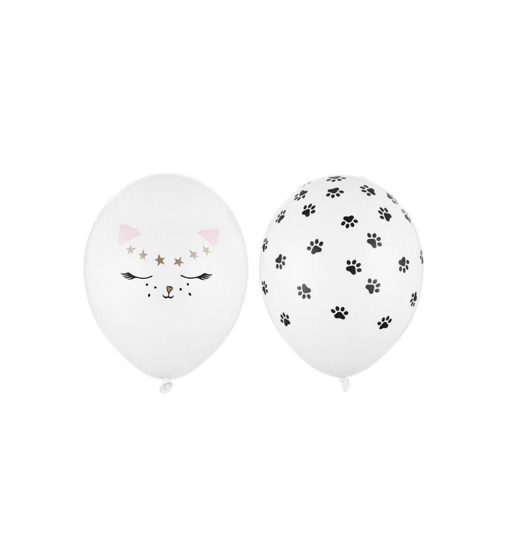 Latexová sada strong pastelová mačička 30 cm 50 ks
