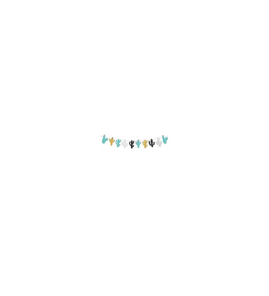 Girlanda - kaktusy
