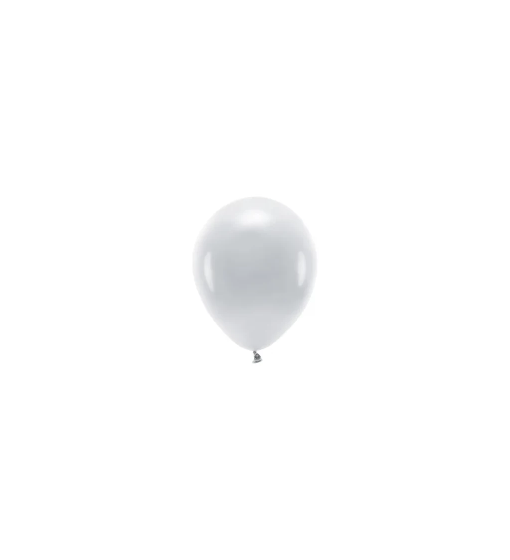 EKO Latexové balónky 26 cm sivé, 10 ks