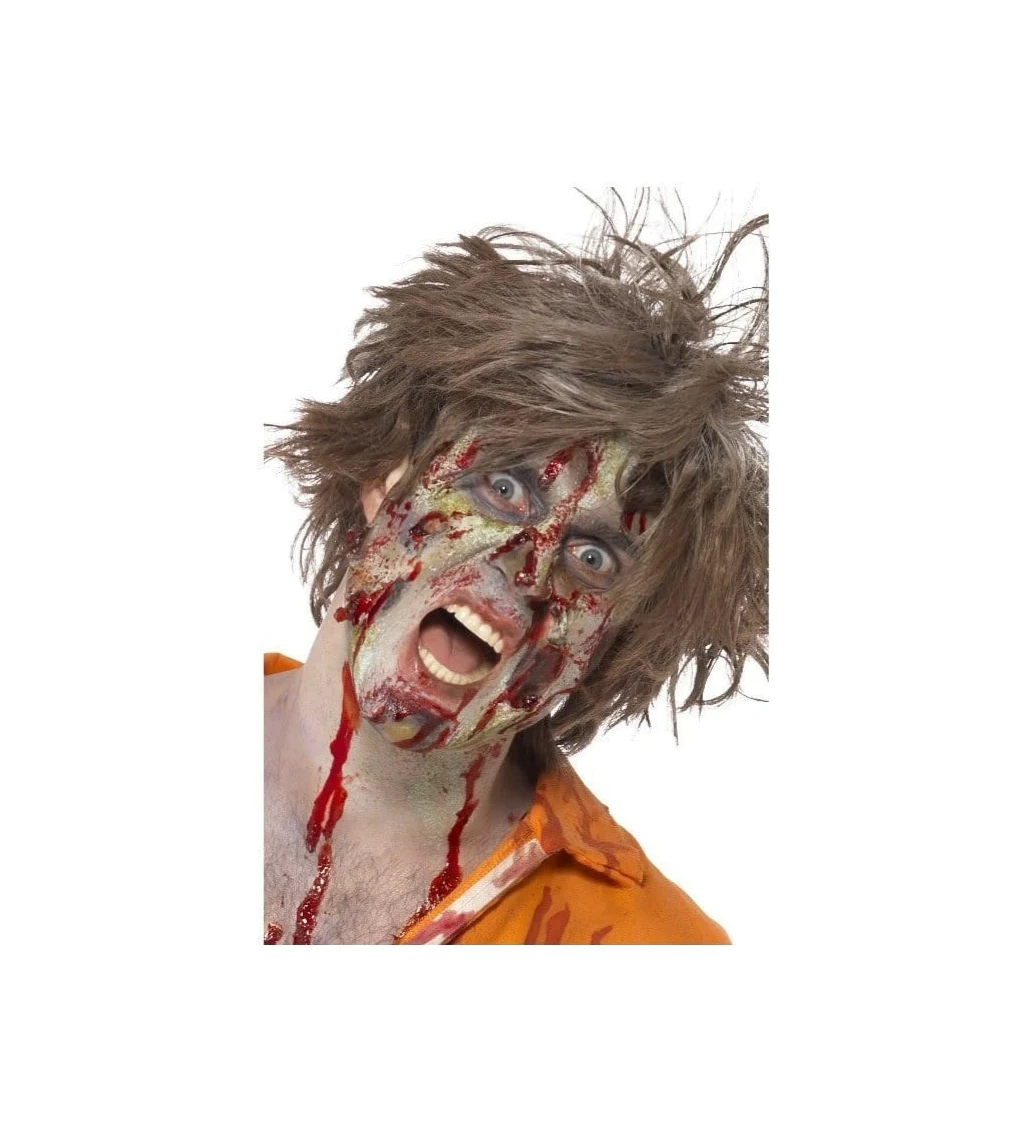 Halloweenské zombie líčidlá