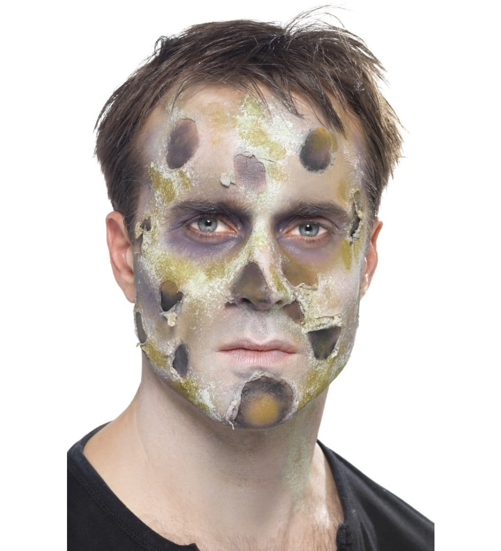 Halloweenské zombie líčidlá