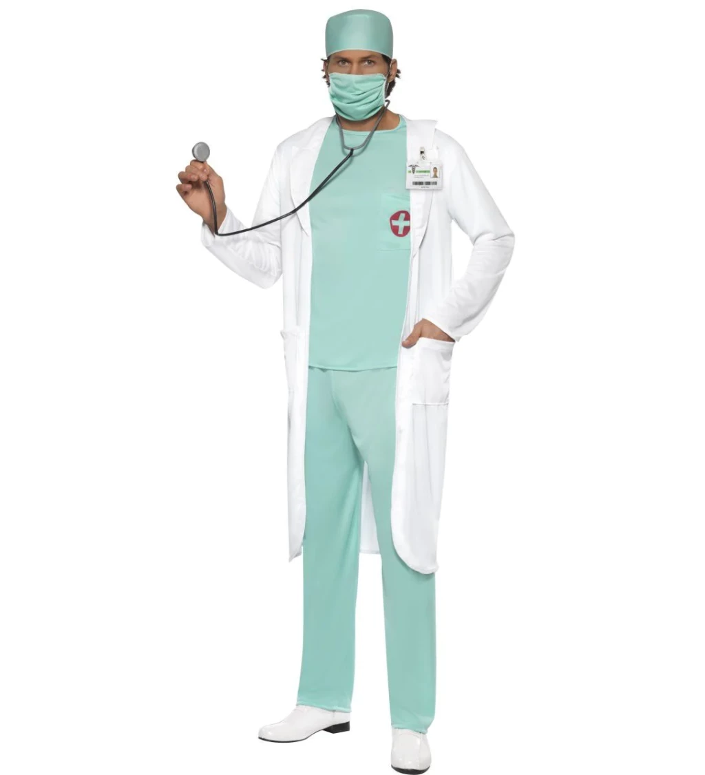 Pánsky kostým - nemocnica - Doktor