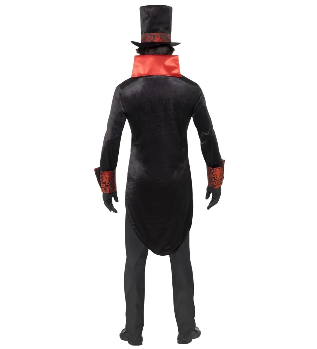 Pánsky kostým na Halloween - Dracula - Deluxe