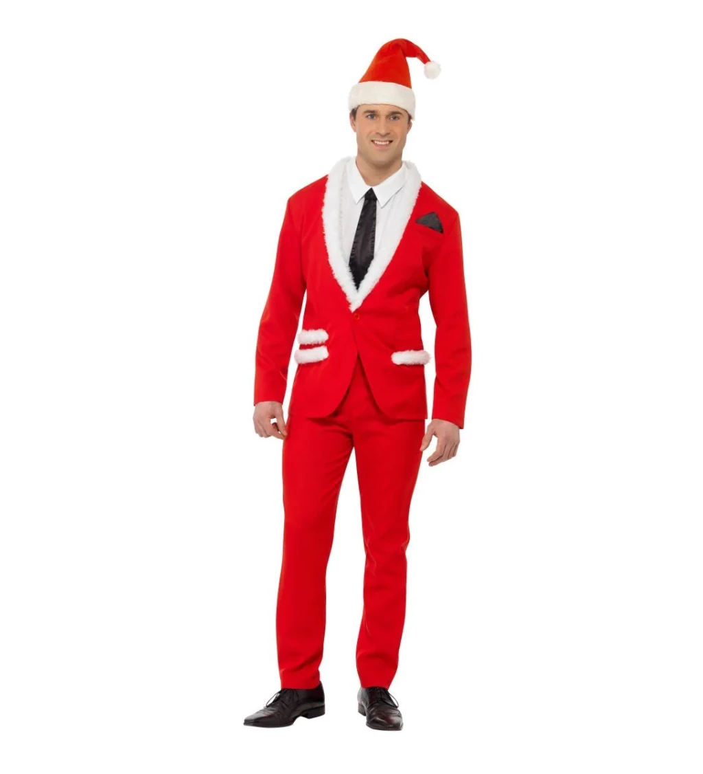 Pánsky kostým - Santa v obleku