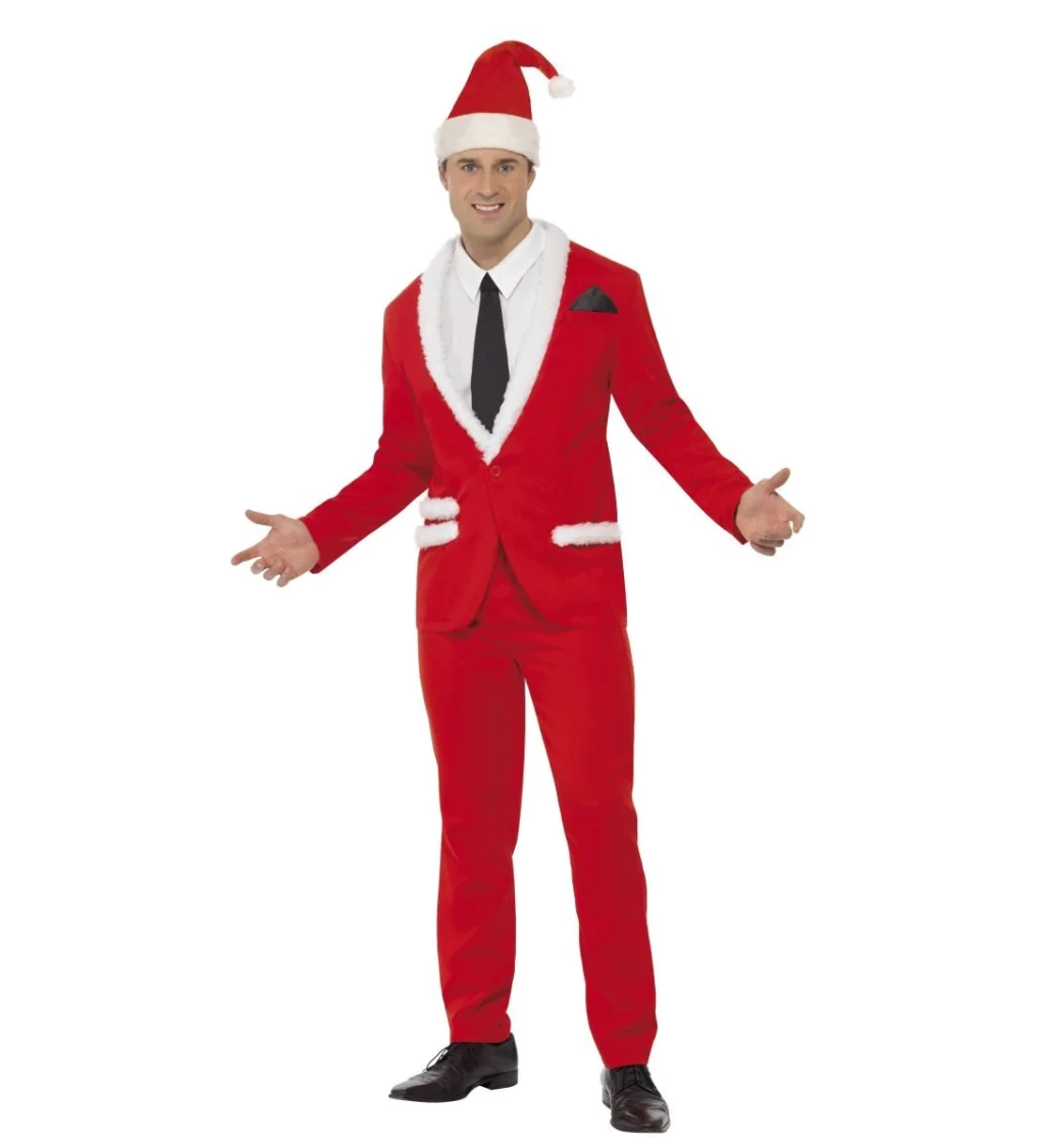 Pánsky kostým - Santa v obleku
