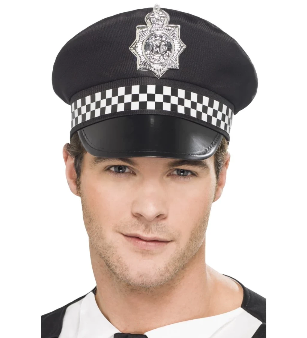 Klasická čiapka pre policajtov