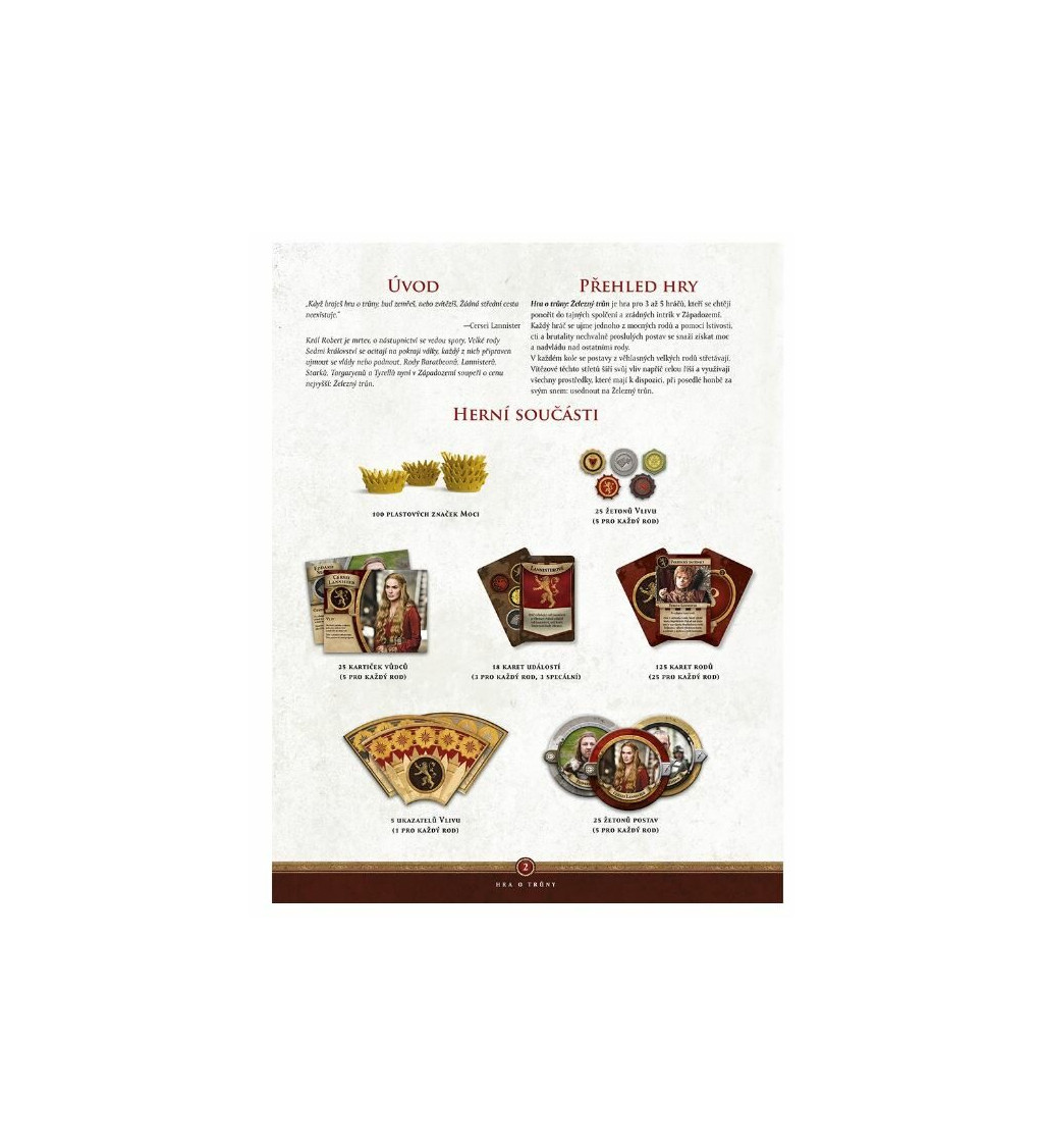 Stolná hra - Hra o tróny - Železný trón