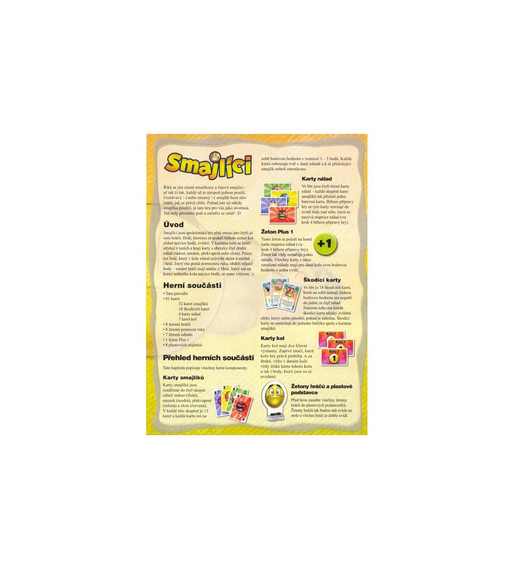 Stolová hra - Smajlíci