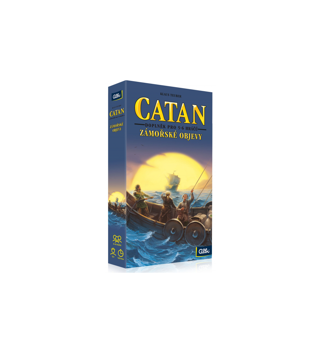 Stolná hra - Catan - Zámorské objavy pre 5-6 hráčov