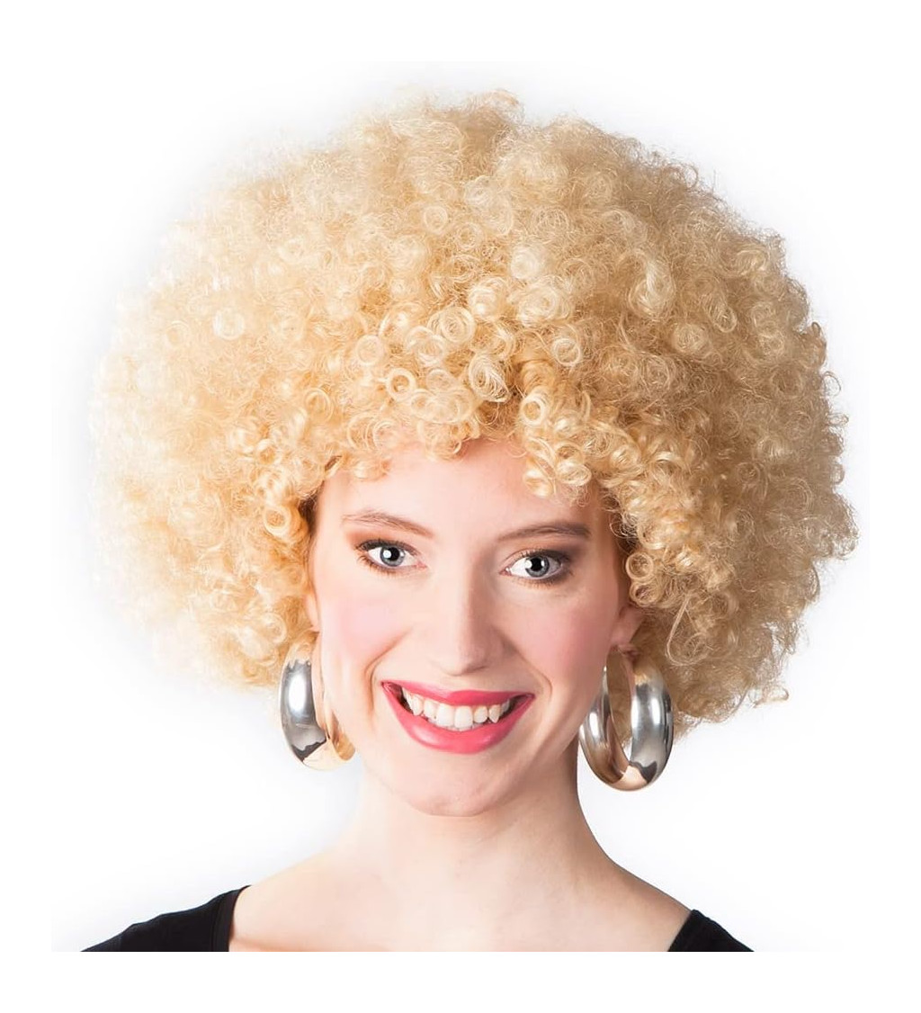 Dámska parochňa afro - blond