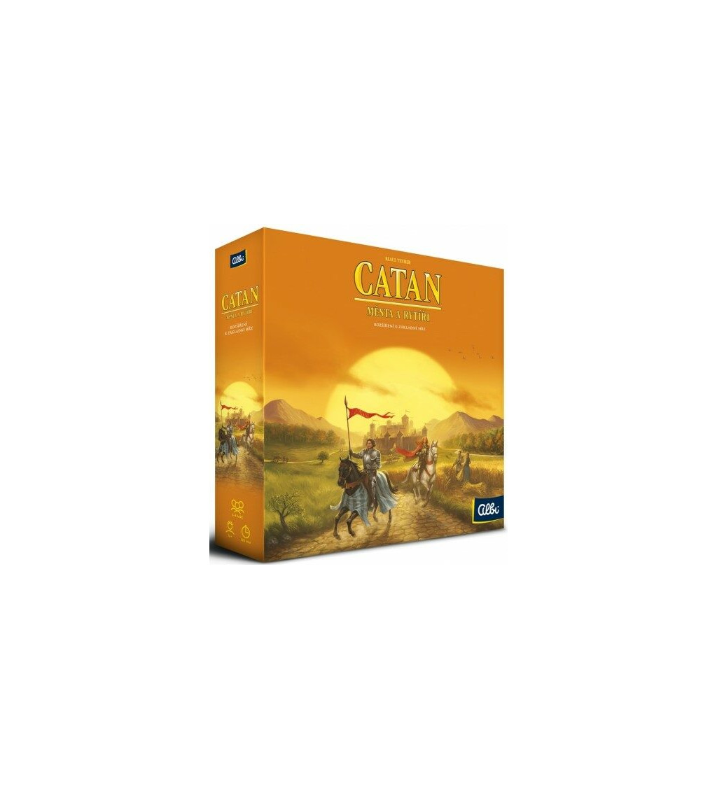 Stolová hra - Catan - Mestá a rytieri