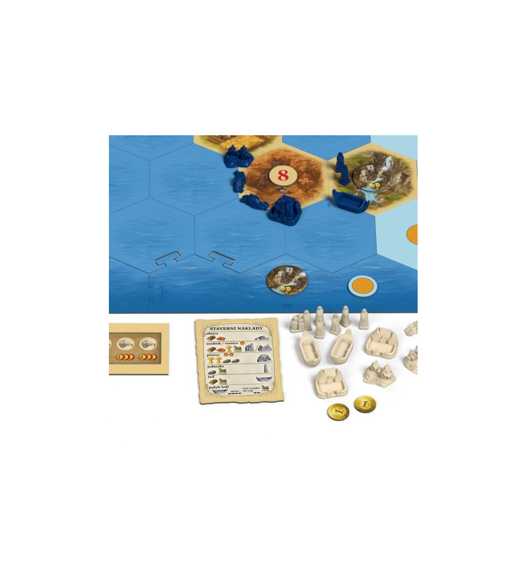 Stolový Spoločenský Variant - Catan - Námorné Objavy