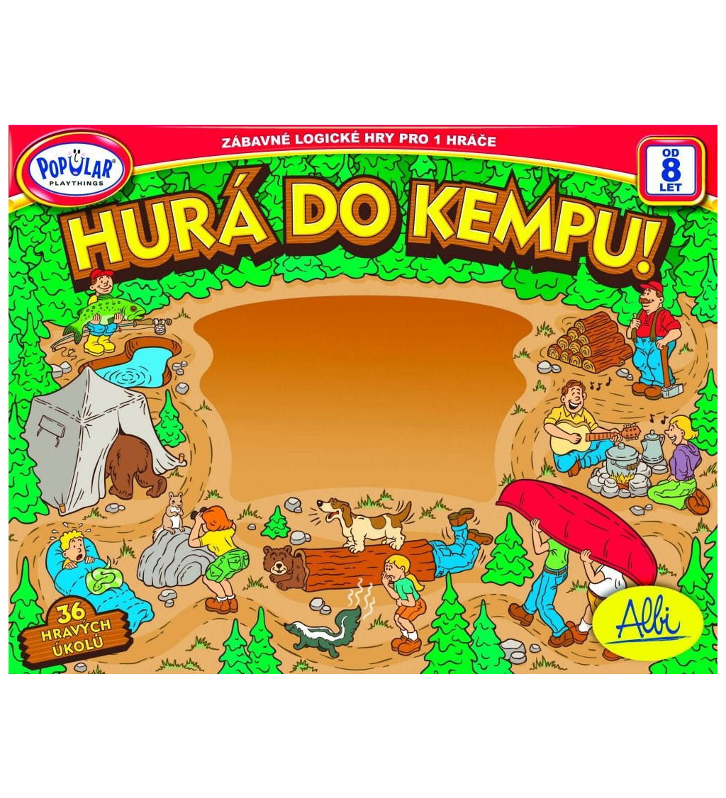 Spoločenská hra - Hurá na kemp
