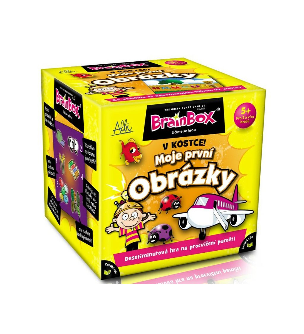 Stolová hra - V kocke! Moje prvé obrázky