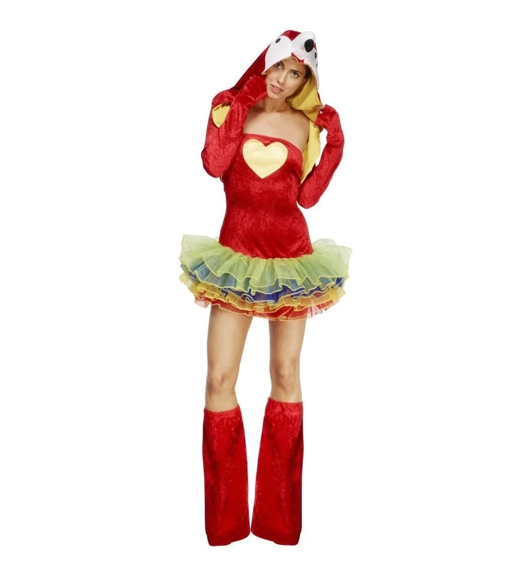 Dámsky kostým - Sexy papagáj