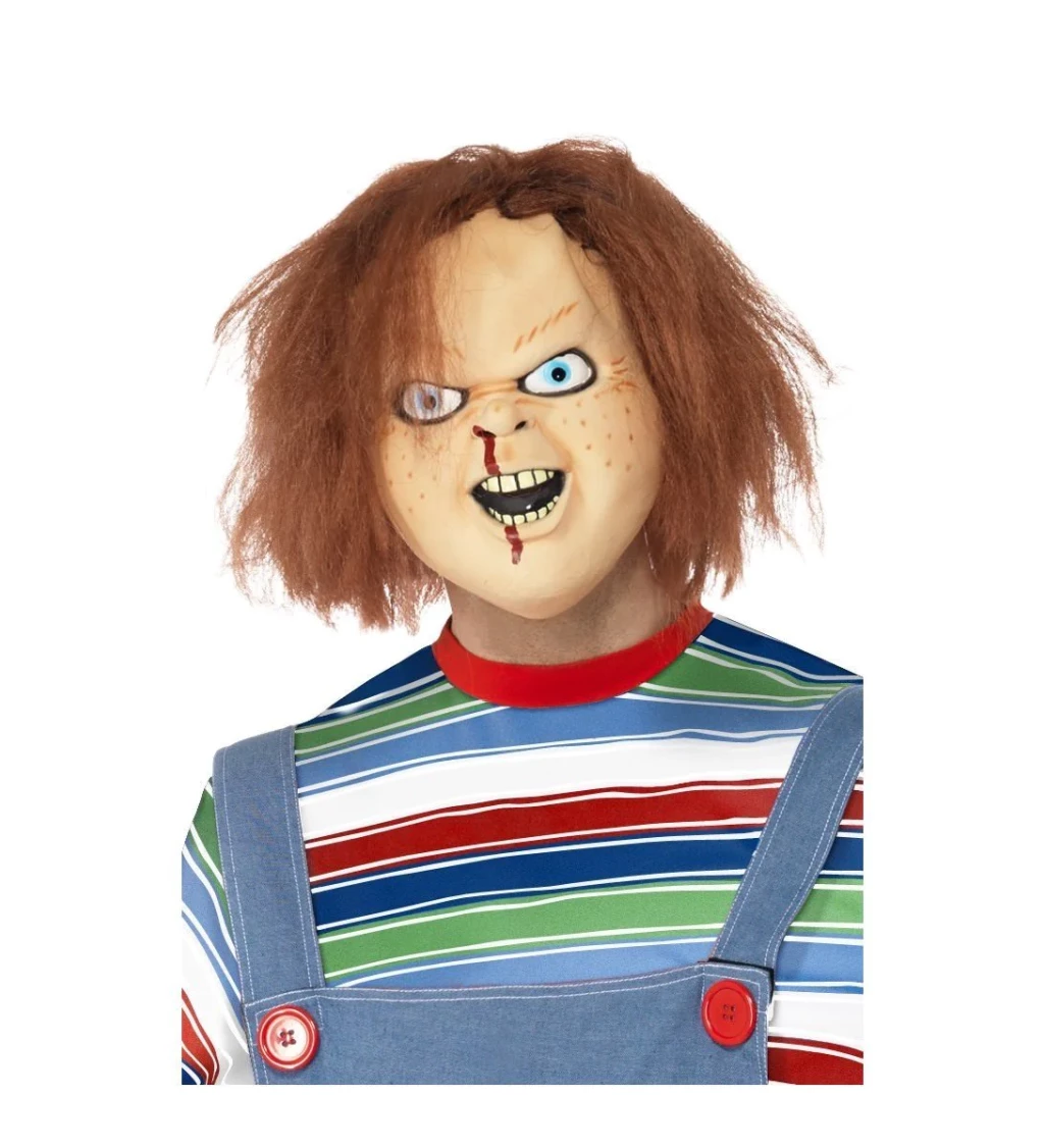 Halloweenská maska Bábika Chuckie