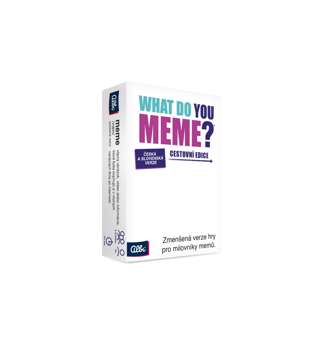 Stolová hra - What Do You Meme - Cestovná edícia