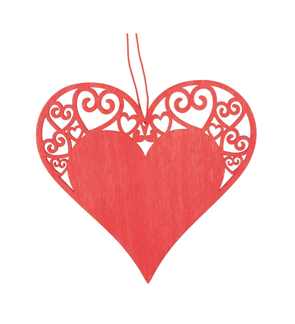 Srdiečko - Drevené