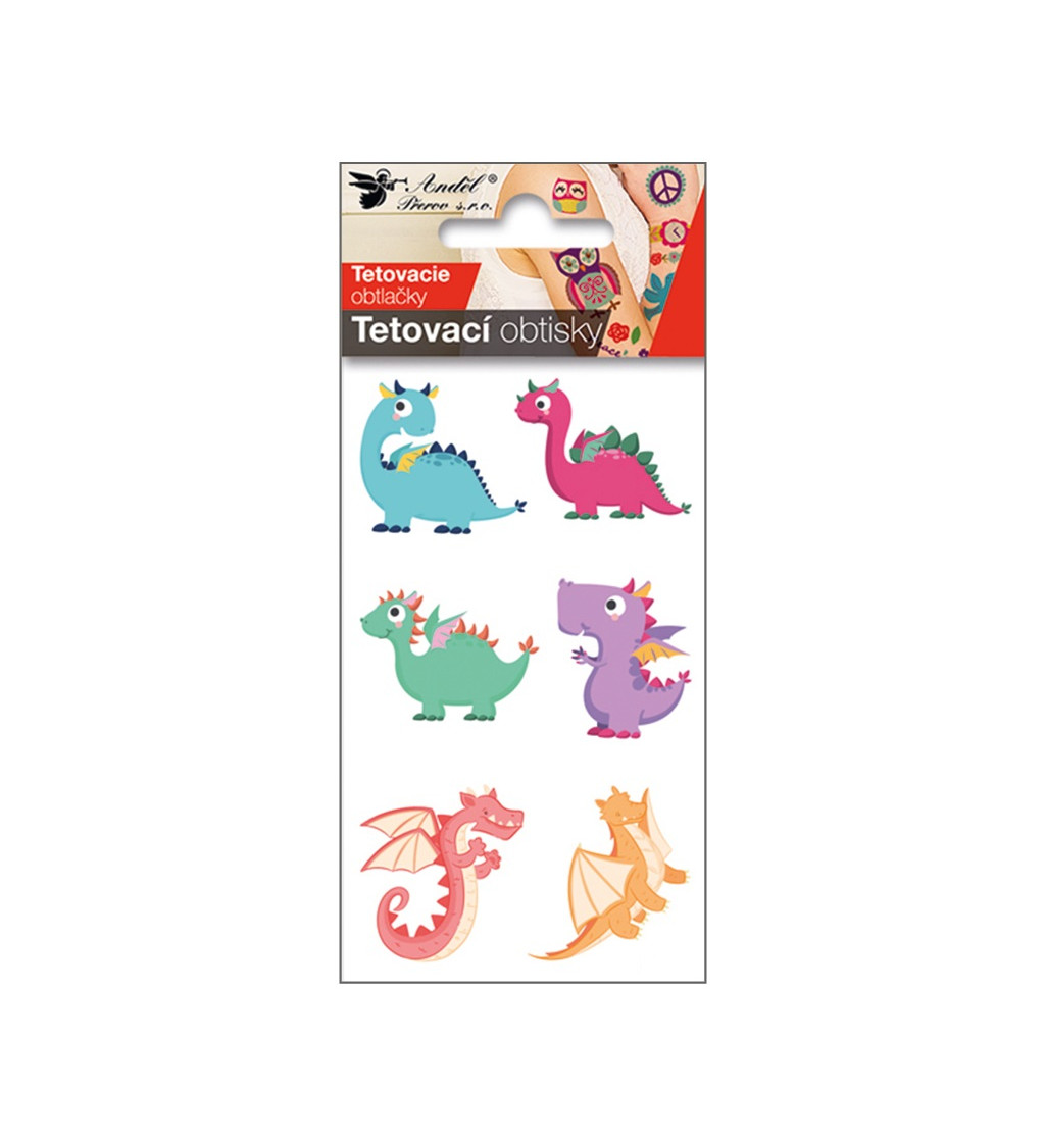 Tetovanie dinosaury
