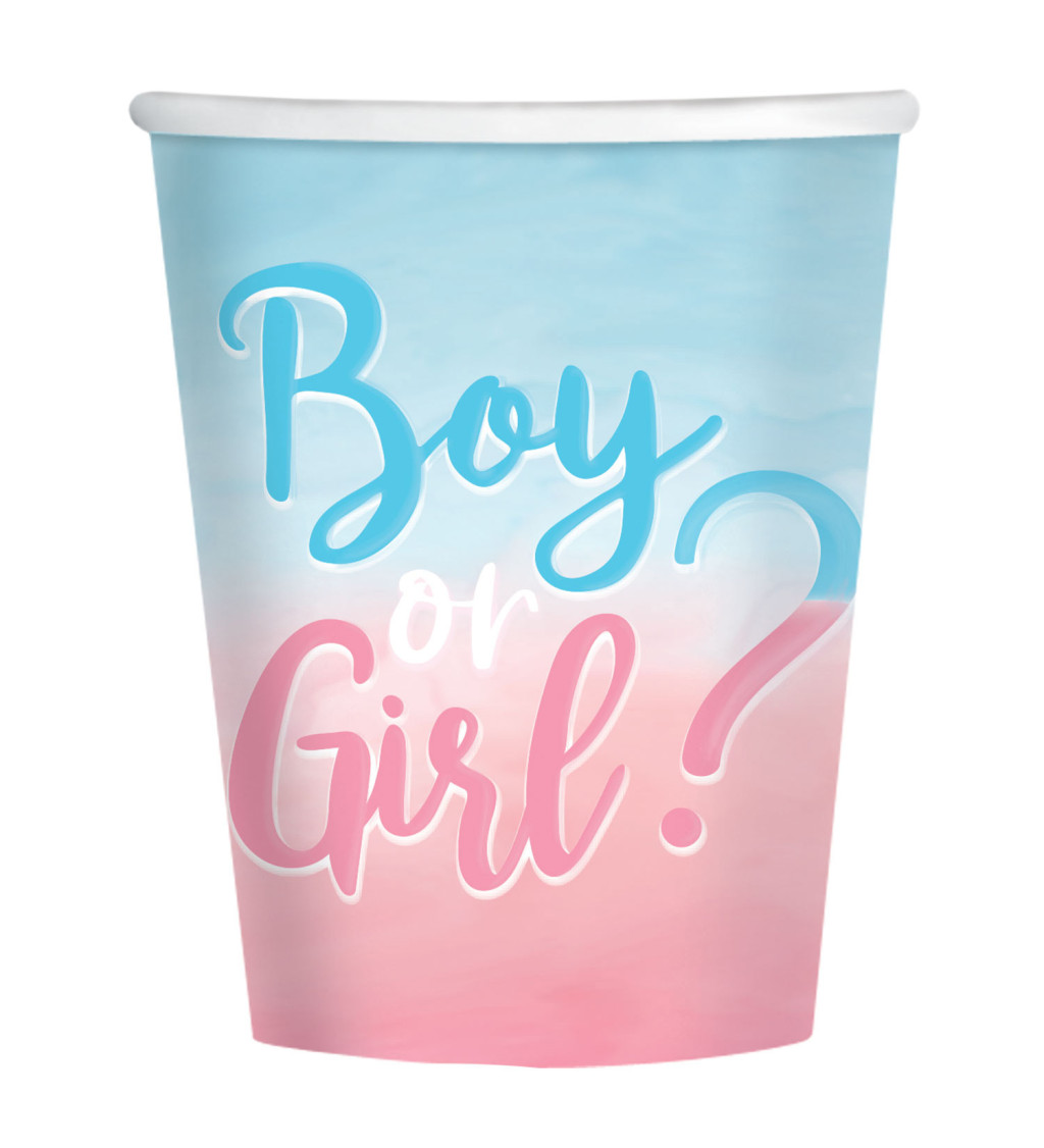 Baby Reveal Kelímky