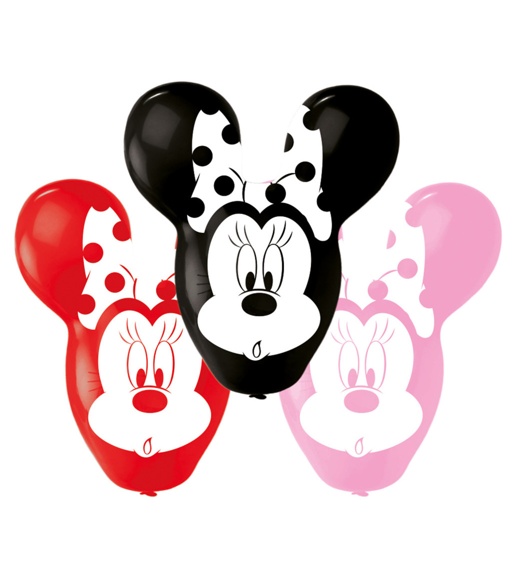 Latexové balóniky Minnie Obrovské uši