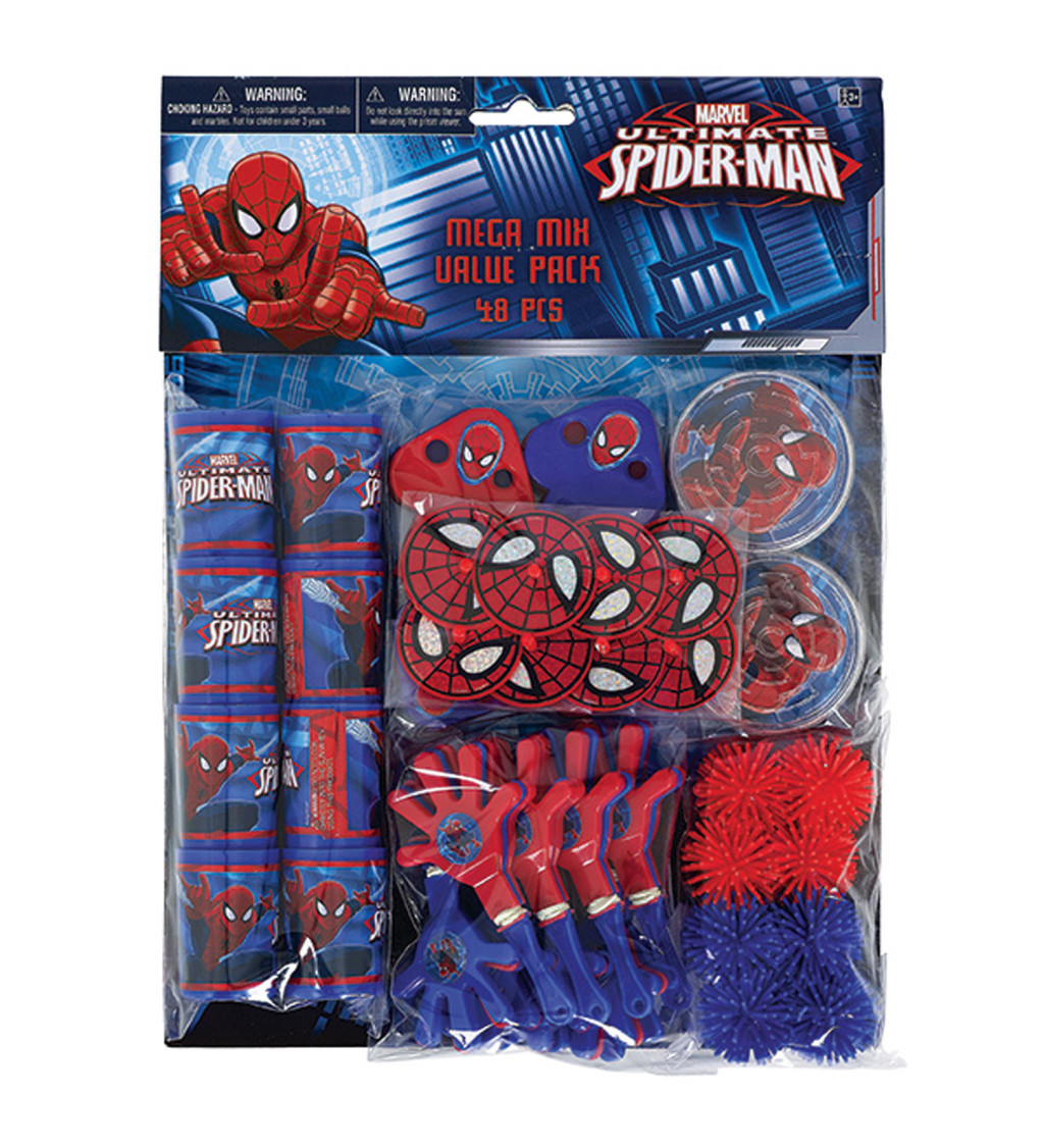 Sada miniher s motívom Spider-Mana