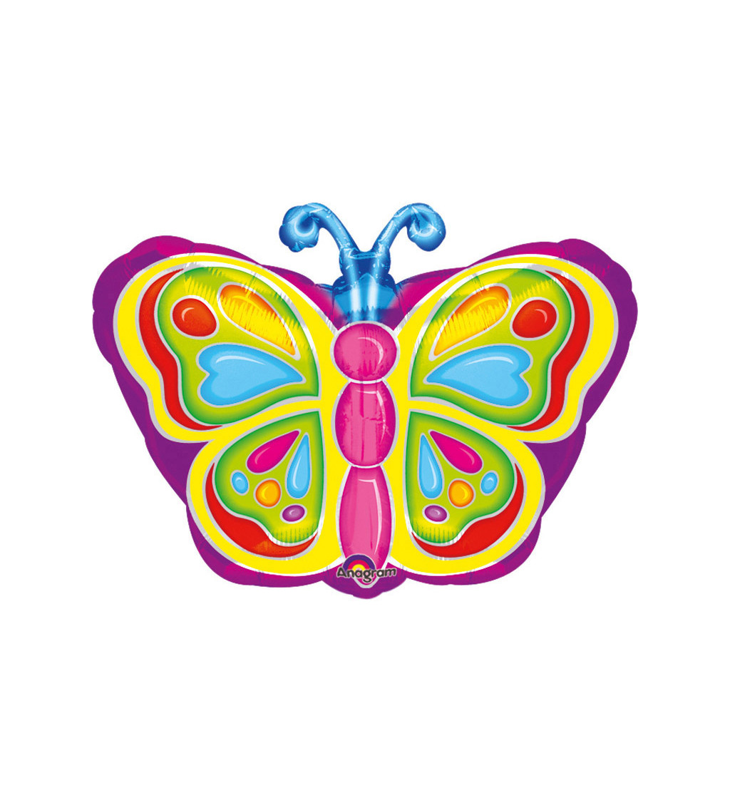 Motýl fóliový balónik