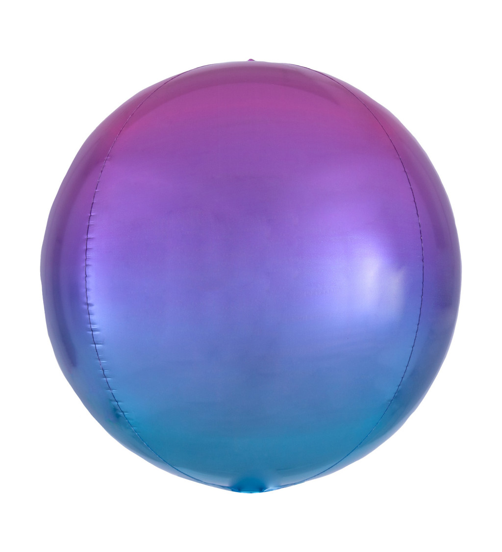 Balónik ombré fialový